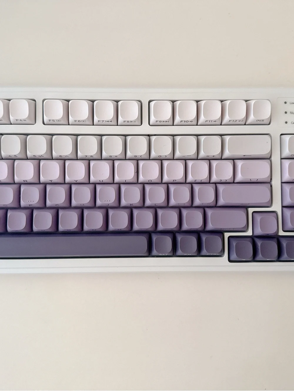 Brand new AULA S99 wireless keyboard - Lilac, creamy sound, RGB backlight, nob